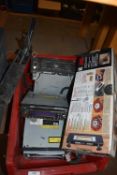 Mixed Lot Including CD Players, 110v Plane, etc.