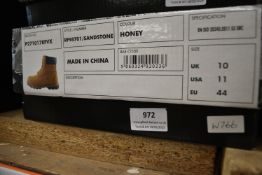 Rockfall Honey Work Safety Boots Size: 10