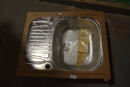 *Stainless Steel Single Bowl Sink