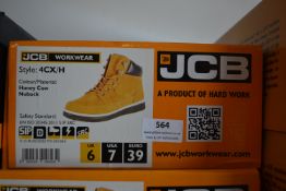 JCB Honey Cow Work Boots Size: 6