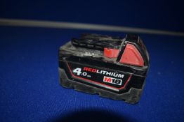 *Milwaukee M18 4ah Battery