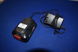 *Bosch Battery Charger with 2ah Battery