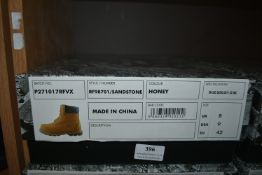 Rock Fall Honey Safety Boots Size: 8