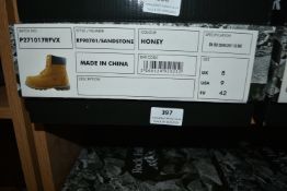 Rock Fall Honey Safety Boots Size: 8