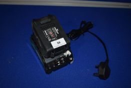 *Hawksmoor Charger and 18v 4ah Battery