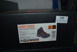 Work Tuff Black Work/Safety Boots Size: 7
