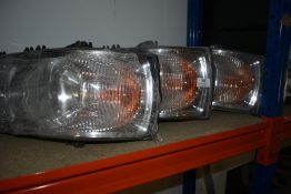 *Three DAF 017 Lefthand Headlamps