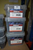 *3x 2.5kg of Unifix Round Wire Nails (assorted)