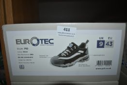 Euro Tech Black Safety Trainers Size: 9