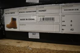 Rockfall Honey Work Safety Boots Size: 8