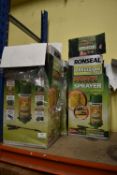 *Three Ronseal Precision Fence Sprayers