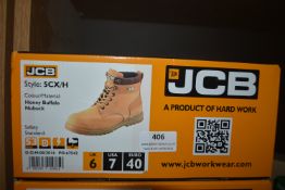 JCB Honey Buffalo Safety Boots Size: 6