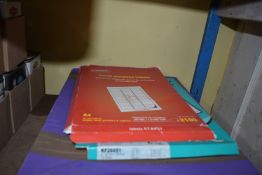 Assorted Stickers and Paper