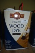1x 5L of Liberon Ebony Palette Wood Dye