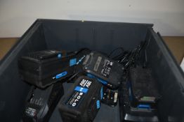 *Assorted Mac Allister Batteries and Chargers