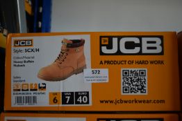 JCB Honey Buffalo Work Boots Size: 6
