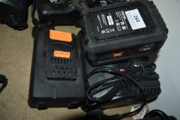 *Two Titan TXP Dual Volt 8ah Batteries, and One Charger