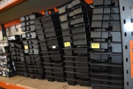 Quantity of Black Toolbox Trays