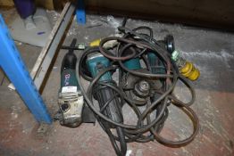 *Quantity of 110v Angle Grinders