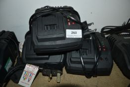 *Three Titan Battery Chargers