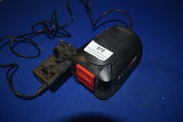 *Bosch Battery Charger with 4ah Battery