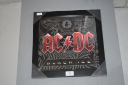 ACDC Black Ice Framed Album Sleeve