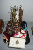 Jewellery Stand, Boxes, Bags, and Necklaces, etc.