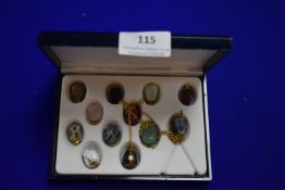 Interchangeable Gemstone Pendants and Chains with