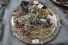 Tray Lot of Costume Jewellery