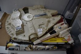 Star Wars Millennium Falcon Spaceship etc.