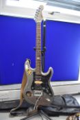 Marlin Sidewinder Electric Guitar with Stand and S
