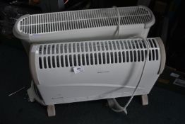 Two Electric Heaters