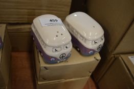 *Two VW Camper Cruet Sets