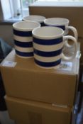 *Twelve & White Stripe Mugs