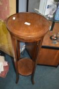 Edwardian Inlaid Plant Stand