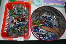 Vintage Toy Soldiers, etc.