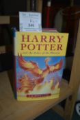 Harry Pottery Order of the Phoenix First Edition