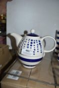 *Four Blue & White Tea for One Teapot Cups
