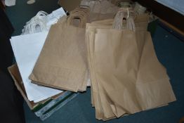 *Quantity of Paper Carrier Bags