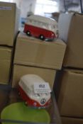 *Four VW Camper Cruet Sets