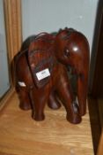 Carved Wooden Elephant