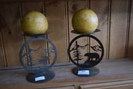 Pair of Candle Holders