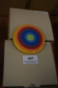*Eight Rainbow Stripe Coasters