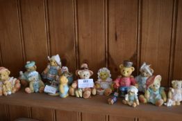 Teddy Bear Ornaments Including Cherish Teddys
