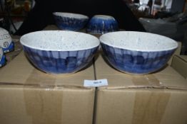 *Eight Blue & White Bowls
