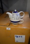 *Eighteen Blue & White Tea for One Teapot Cups