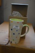 *Forty-Eight Polka Dot Hot Chocolate Mugs