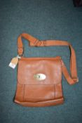 Mulberry Leather Messenger Bag