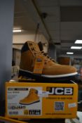 JCB Work Boots in Honey Cow Nubuck Size: 12