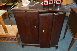 Storage Cabinet with Bifold Doors